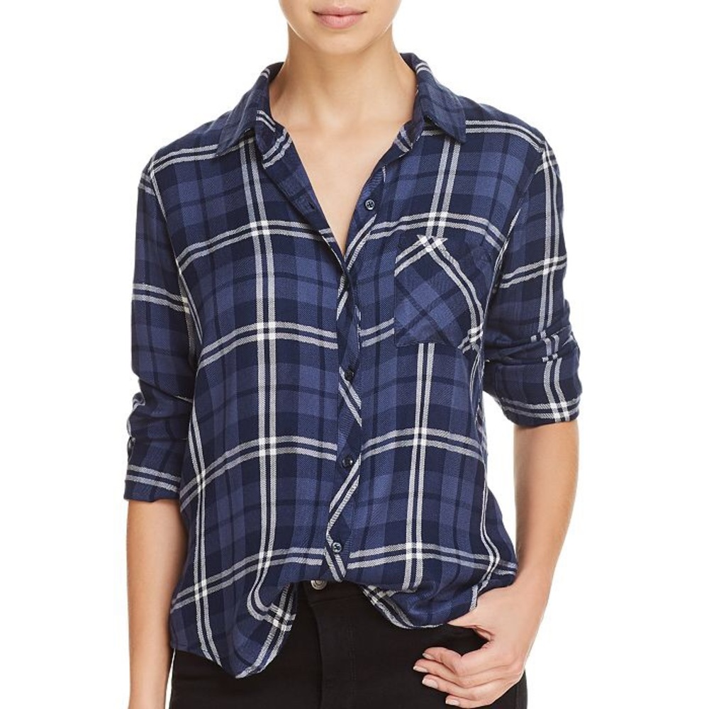 Rails | Hunter Metallic Button Up